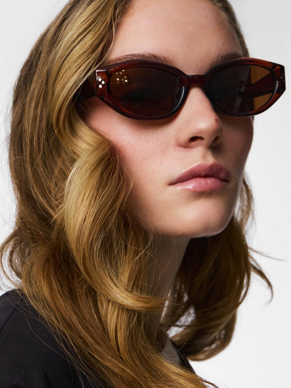 PCKIA Sunglasses - Downtown Brown - VERO MODA & VILA Bergvik